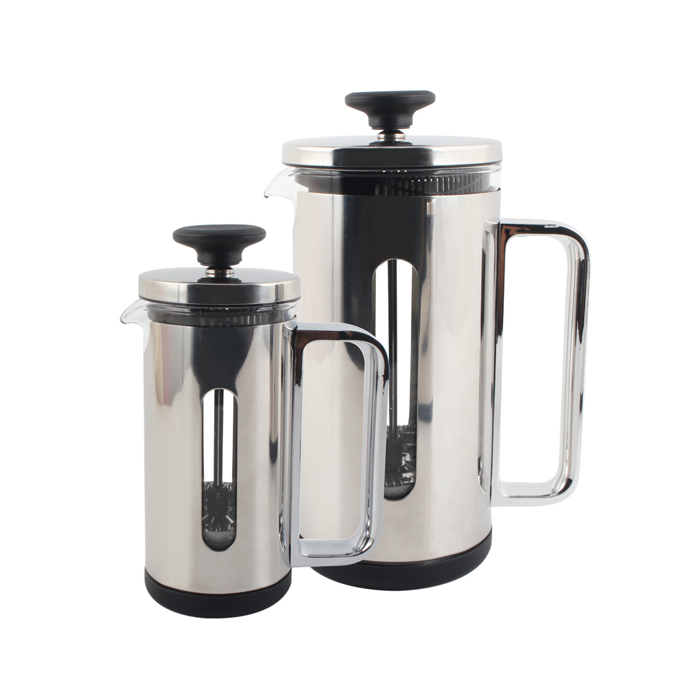 1L Borosilicate Press, Coffee And Tea Brewer, Camping Cafetiere