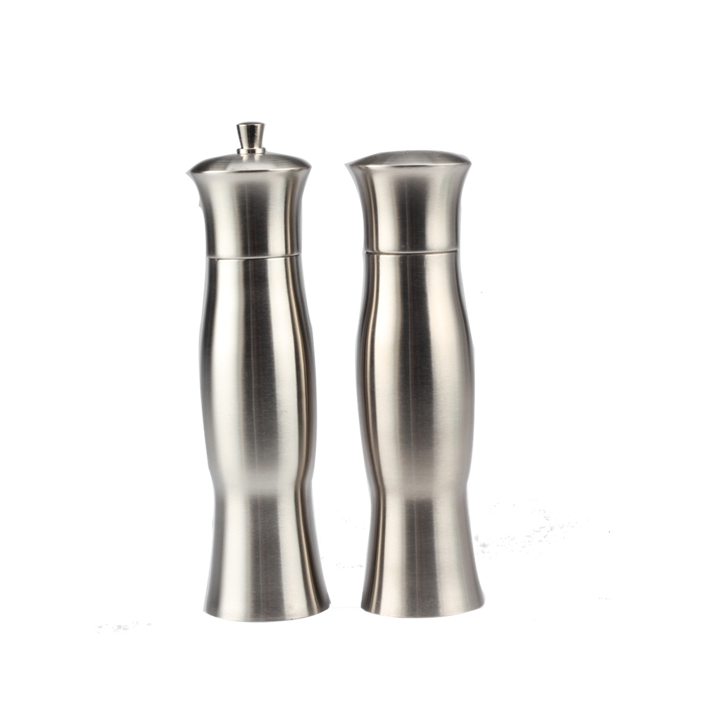 Refillable Empty Spice Bottle Dispensers, Salt Pepper Shakers Set — 6