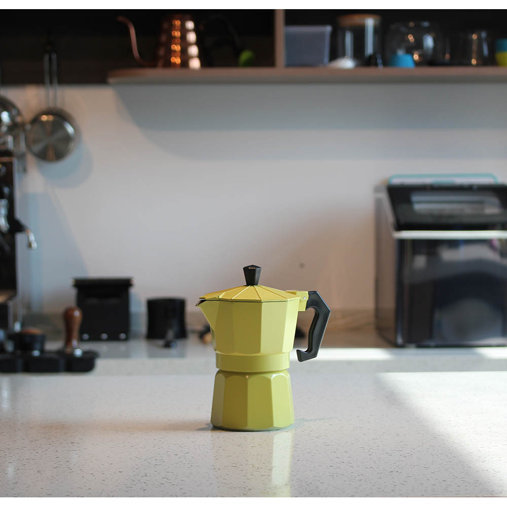 Aluminum Coffee Percolator, Italian Espresso Coffee Maker — product information