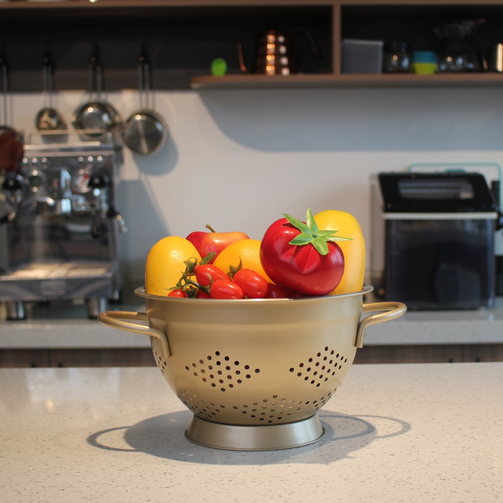 Good Grips Iron Colander Set, Metal — product information