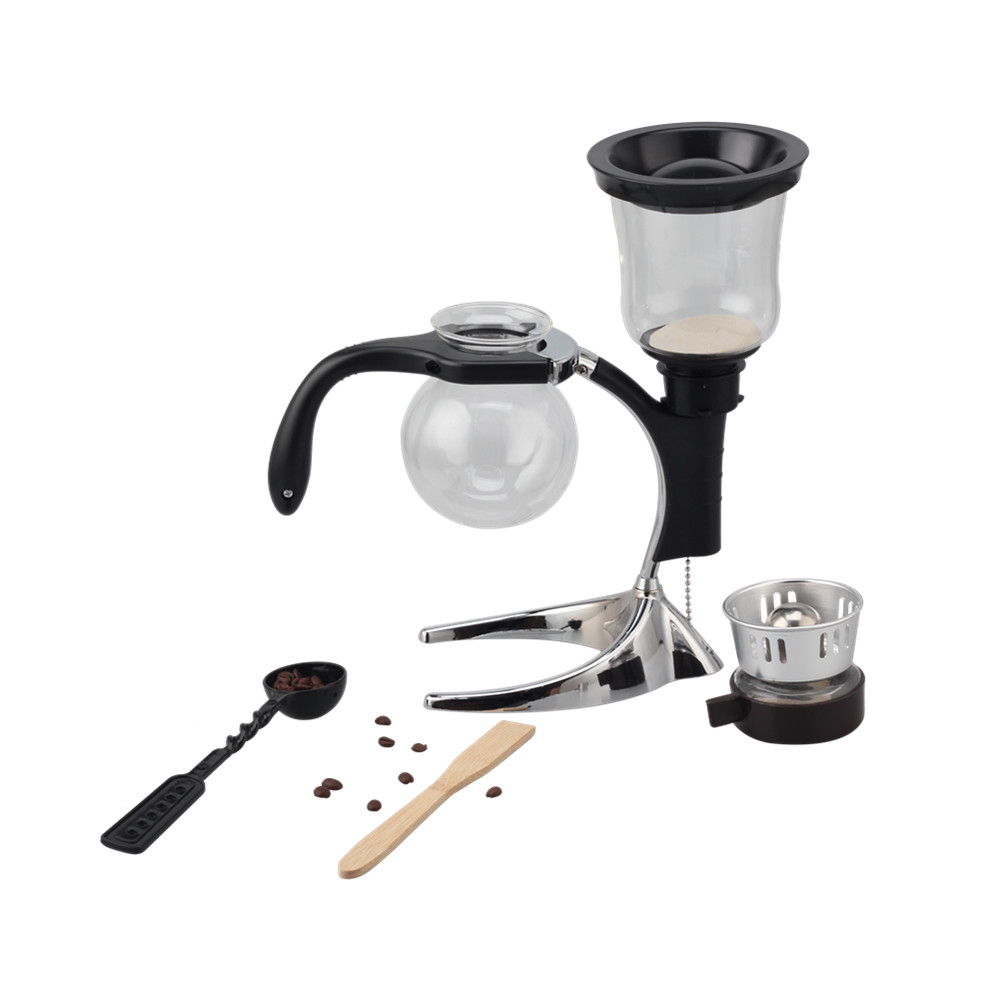 Siphon Coffee Maker, Glass Drip Coffee Maker Set — product information