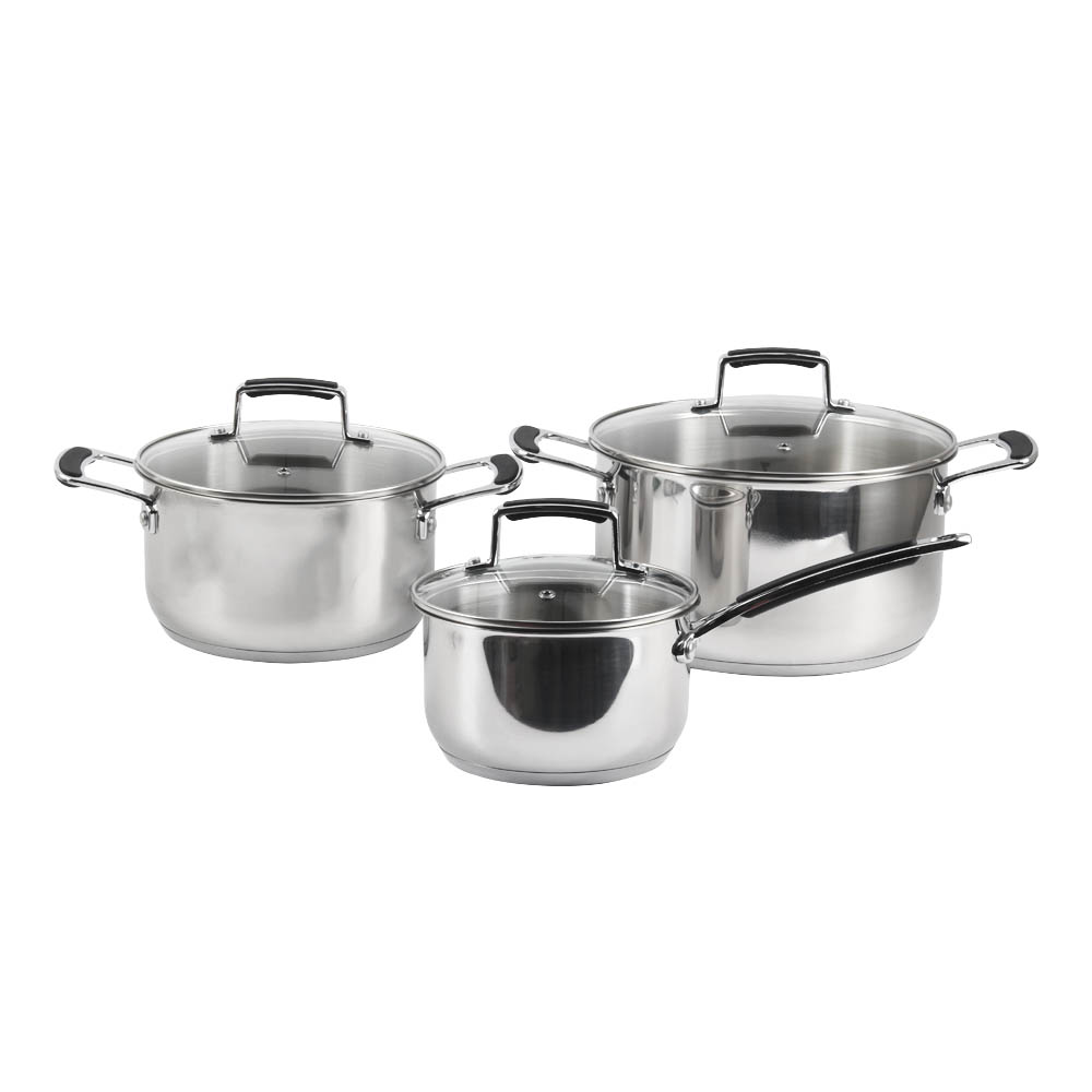 Stainless Steel Soup Pots Set