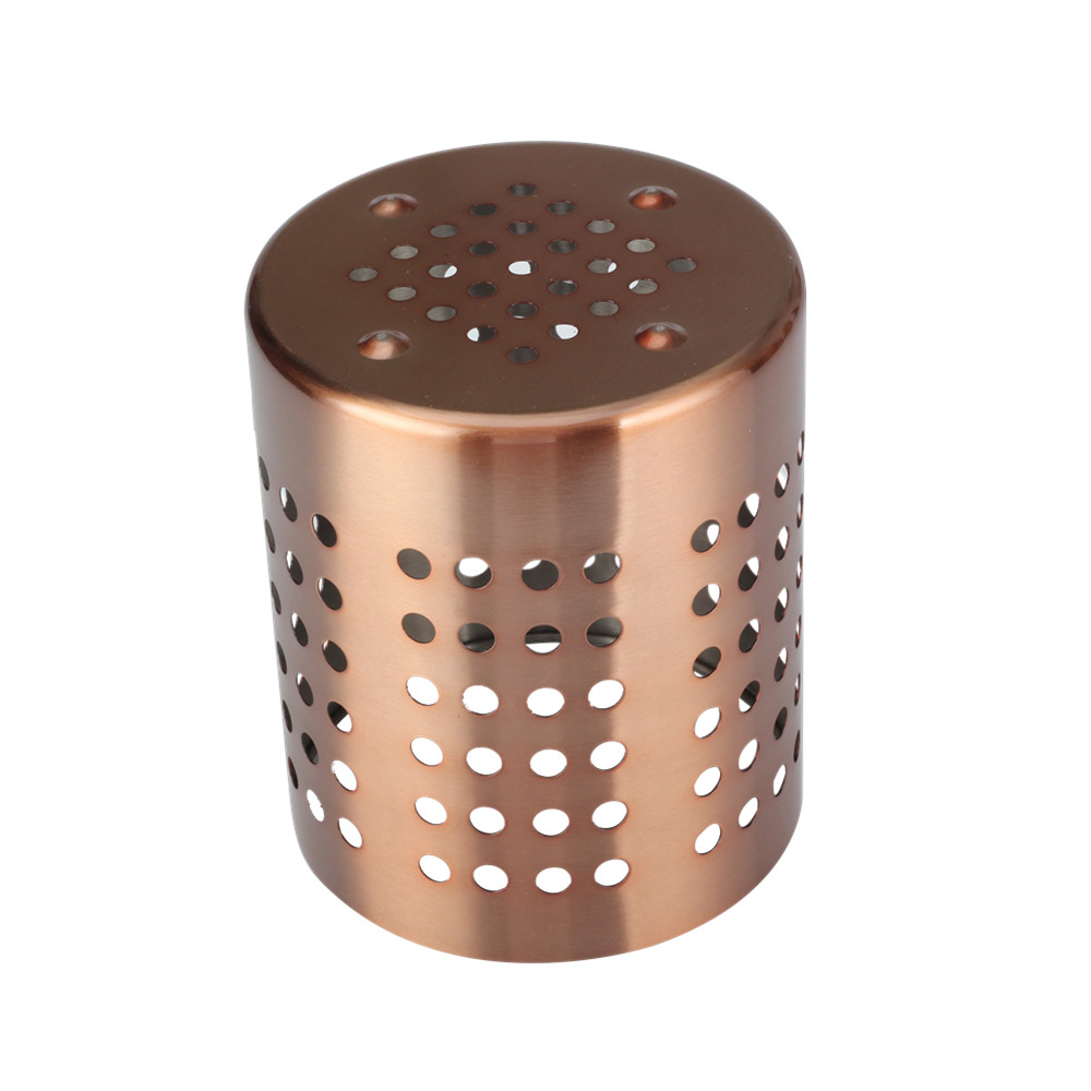 Stainless Steel Utensils Caddy and Kitchen Decor Utensil Pot for New Home and Apartment — product information