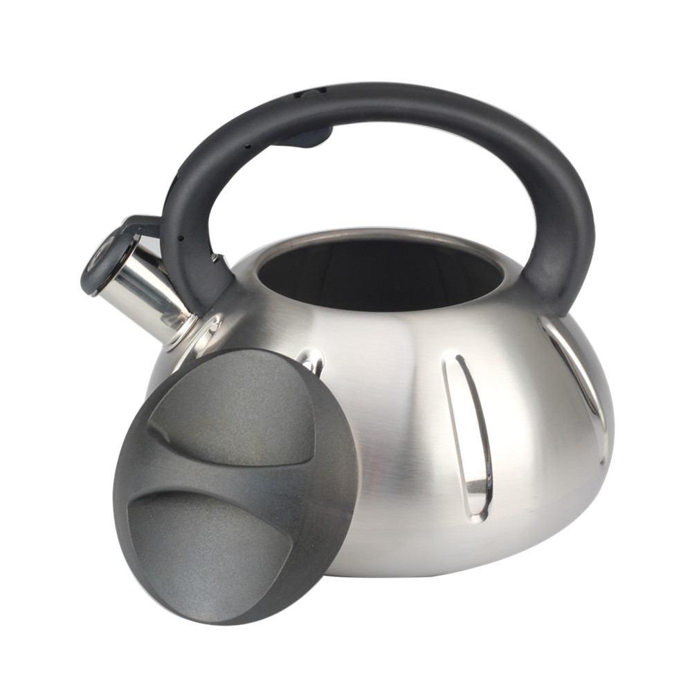 S/S Whistling Tea Kettle With Silicone Handle — 4