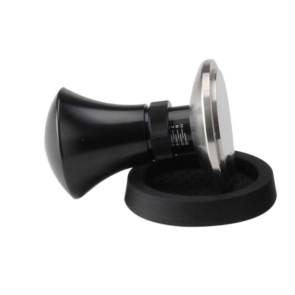 Espresso Tamper Tool, Spring Loaded Tamper With Stainless Steel Base — 3