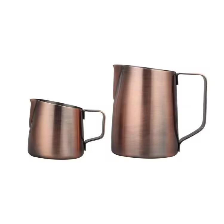 Stainless Steel Milk Frothing Pitcher — 4