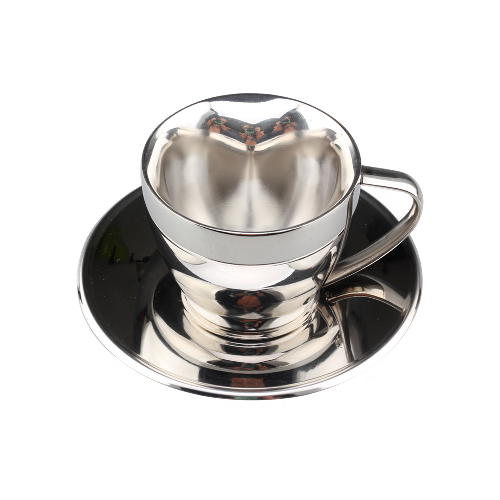 Double Walled Coffee Mugs Drinkware for Latte, Cappuccino — 5