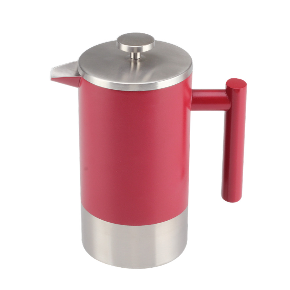 1L Stainless Steel Double Wall Coffee Maker — 3