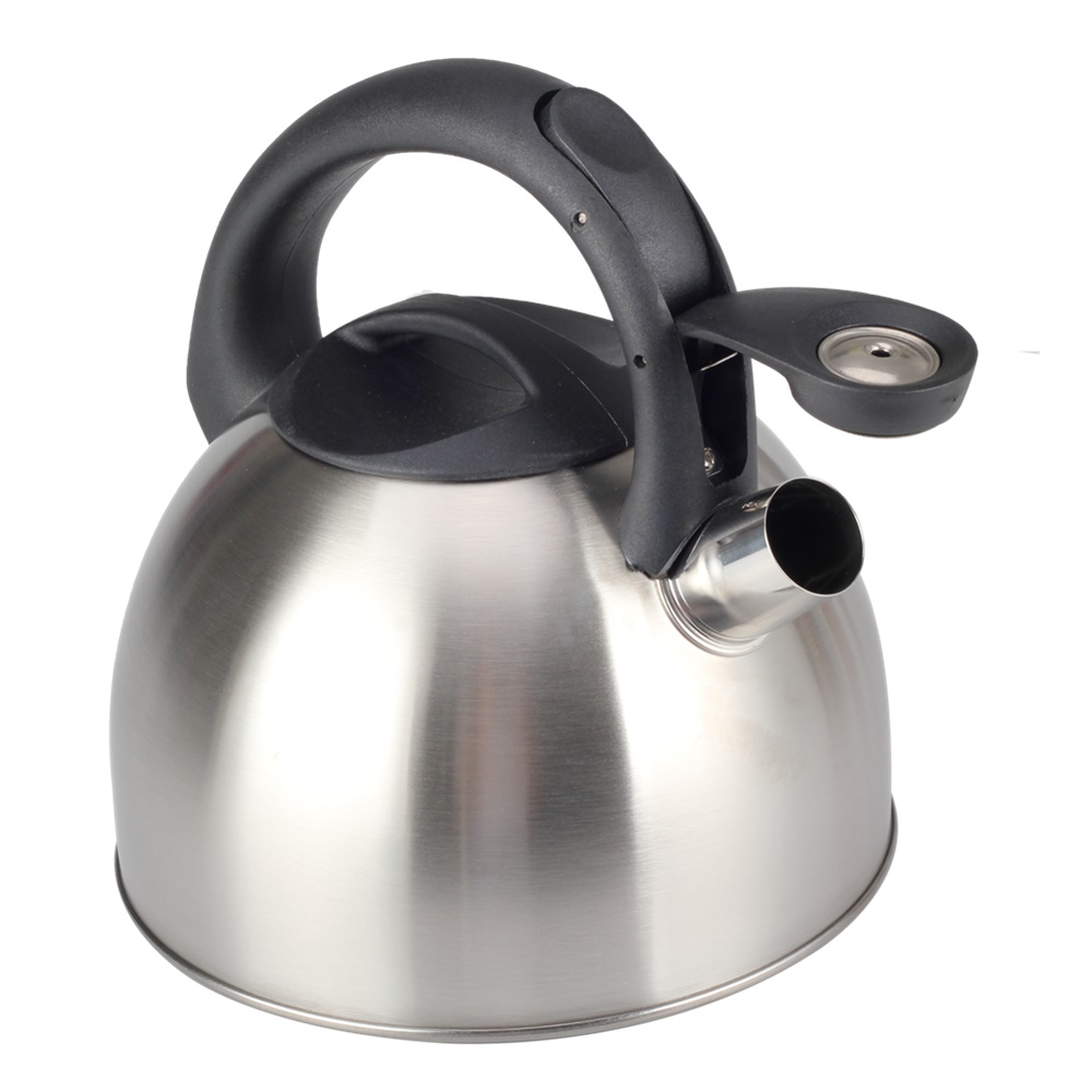 Whistling Kettle With Non-Slip Handle, Kettle for Tea Coffee — 3
