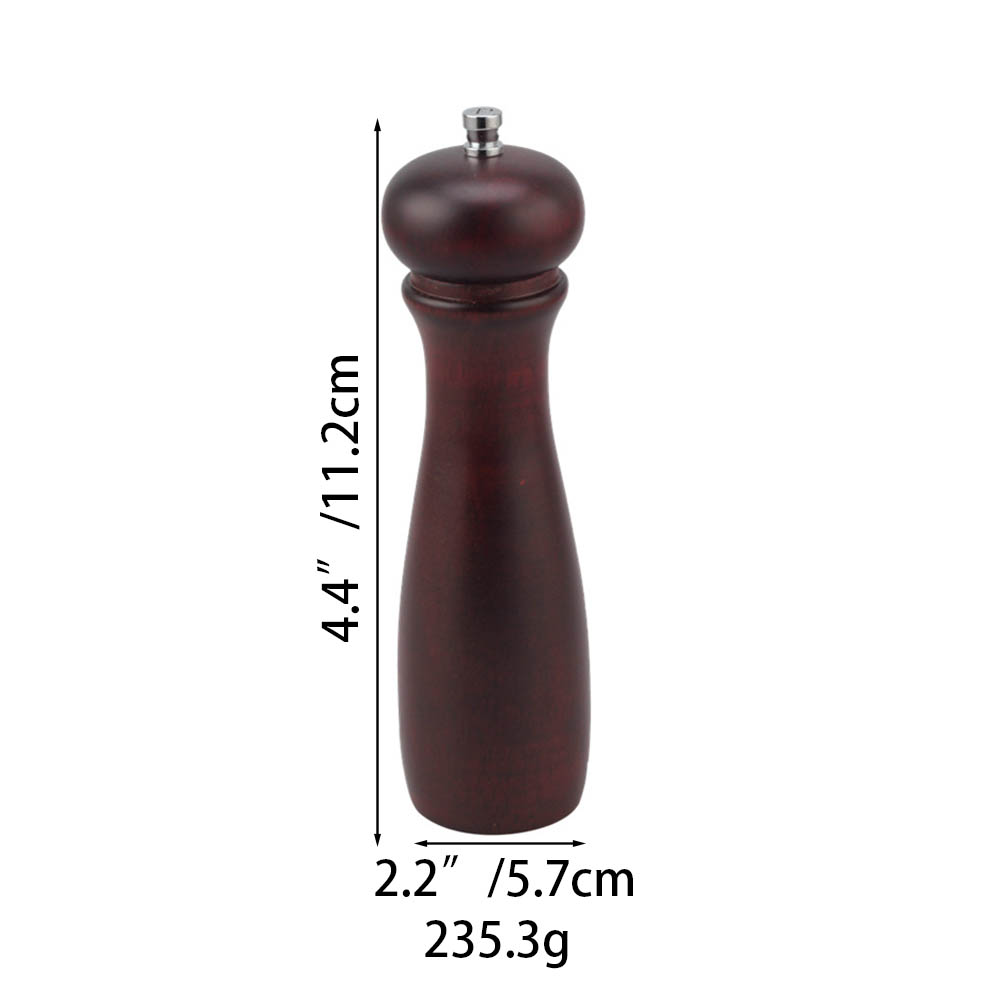 Wooden Pepper Grinder, Pepper Mill With Adjustable Coarseness — product information