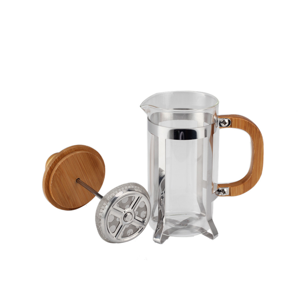 Single Cup French Press With Bamboo Lid — 6