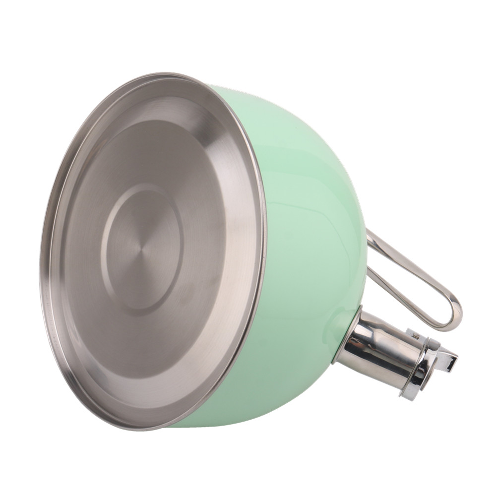 Stainless Steel Whistling Tea Kettle-Kettle With Flute-Scratch Resistant — 6
