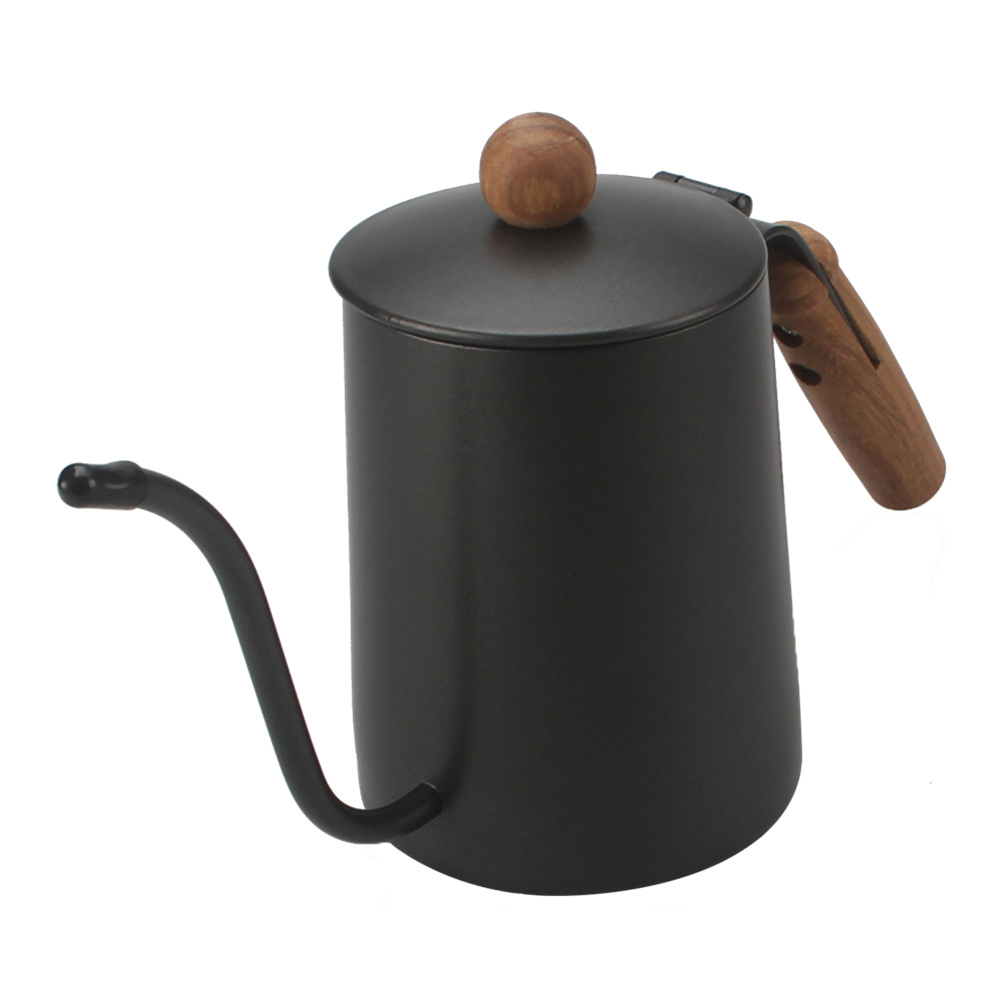 Flip Up Gooseneck Coffee Tea Kettle — 6