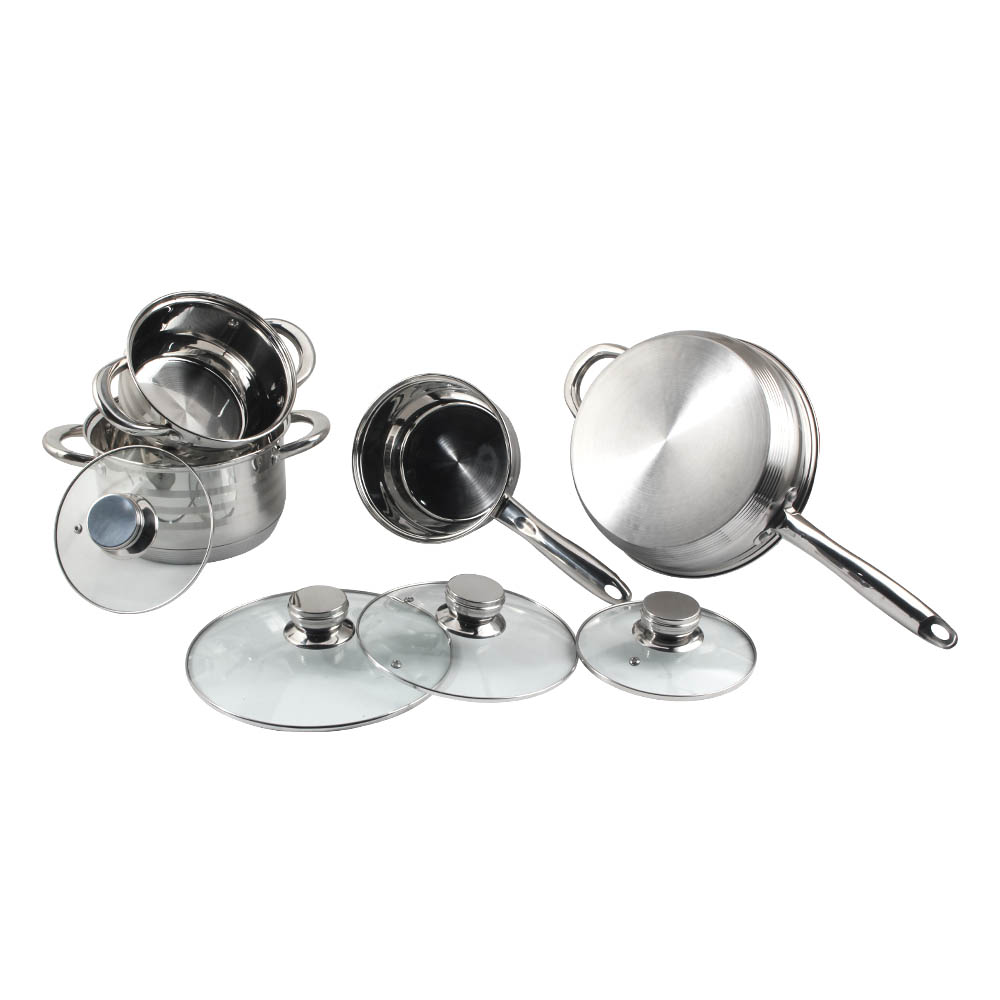 Multi-Stove Compatible Cookware Set — 6