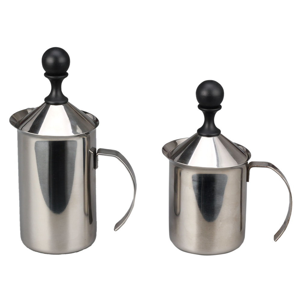 Stainless Steel Manual Milk Foamer — product information