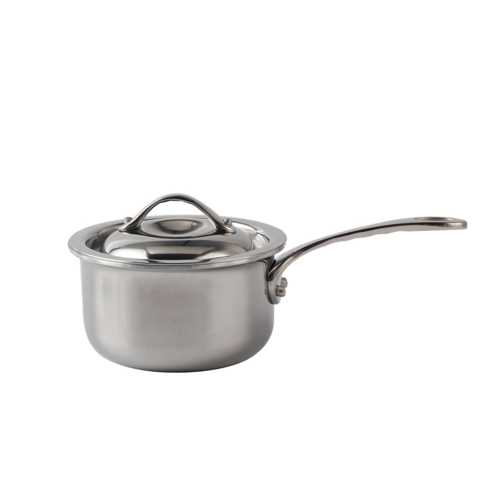 Triply Mini Stainless Steel Mini Sauce Pot With Cover — 2