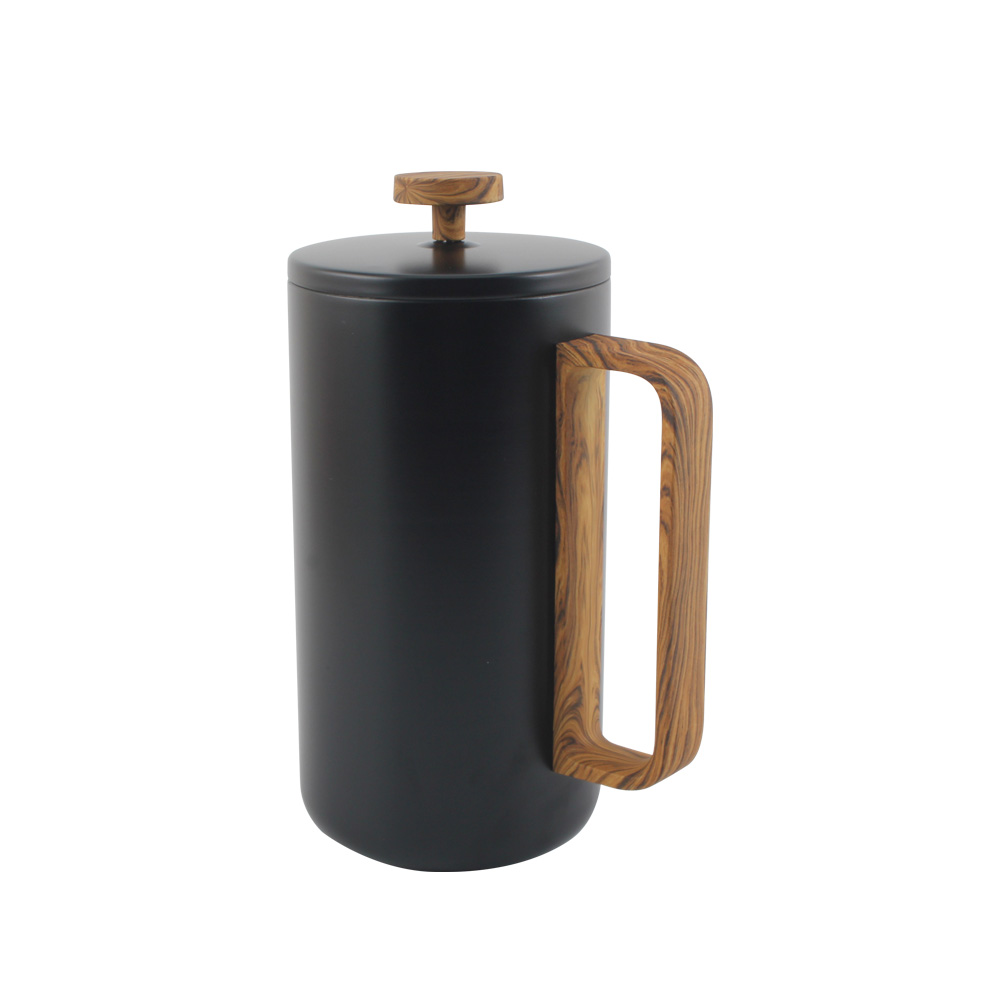 Large Insulated Stainless Steel 304 Coffee Press With Double Wall & 4-Level Filtration System — 2