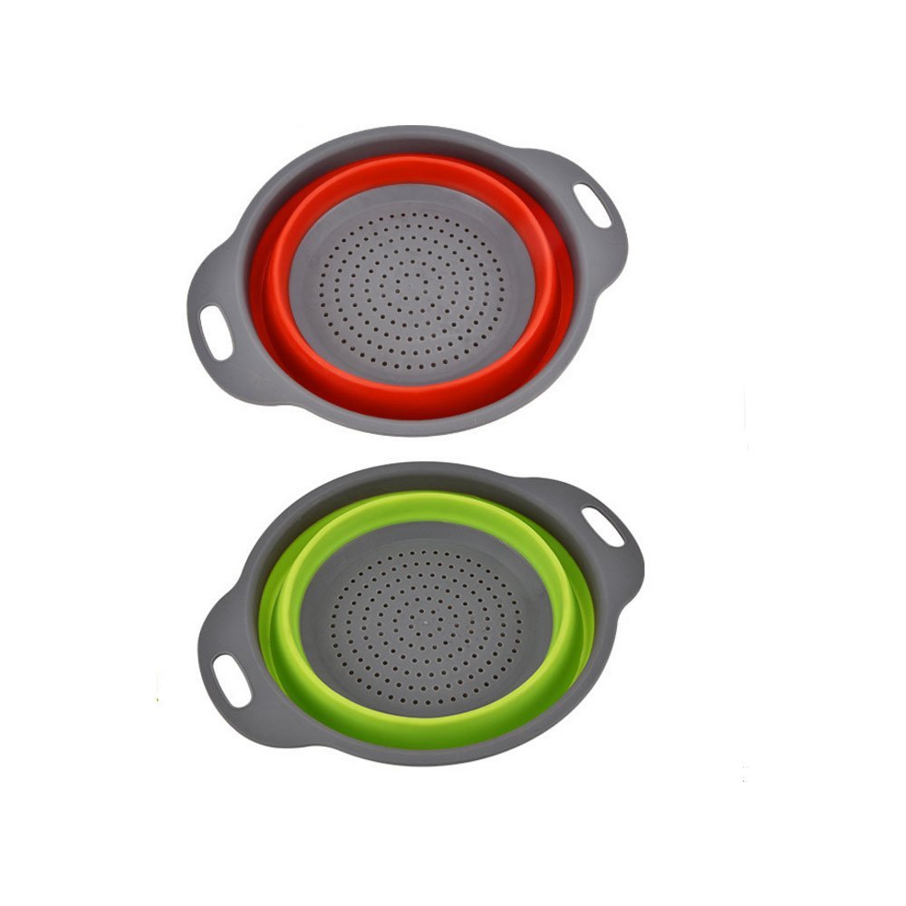 Foldable Strainer Basket for Washing Vegetables And Fruits — 3
