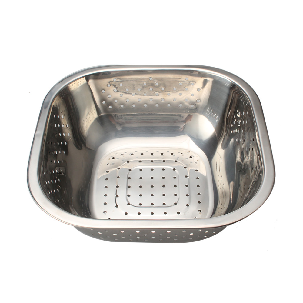 Square Colander, Food Storage Bowl Set — 2