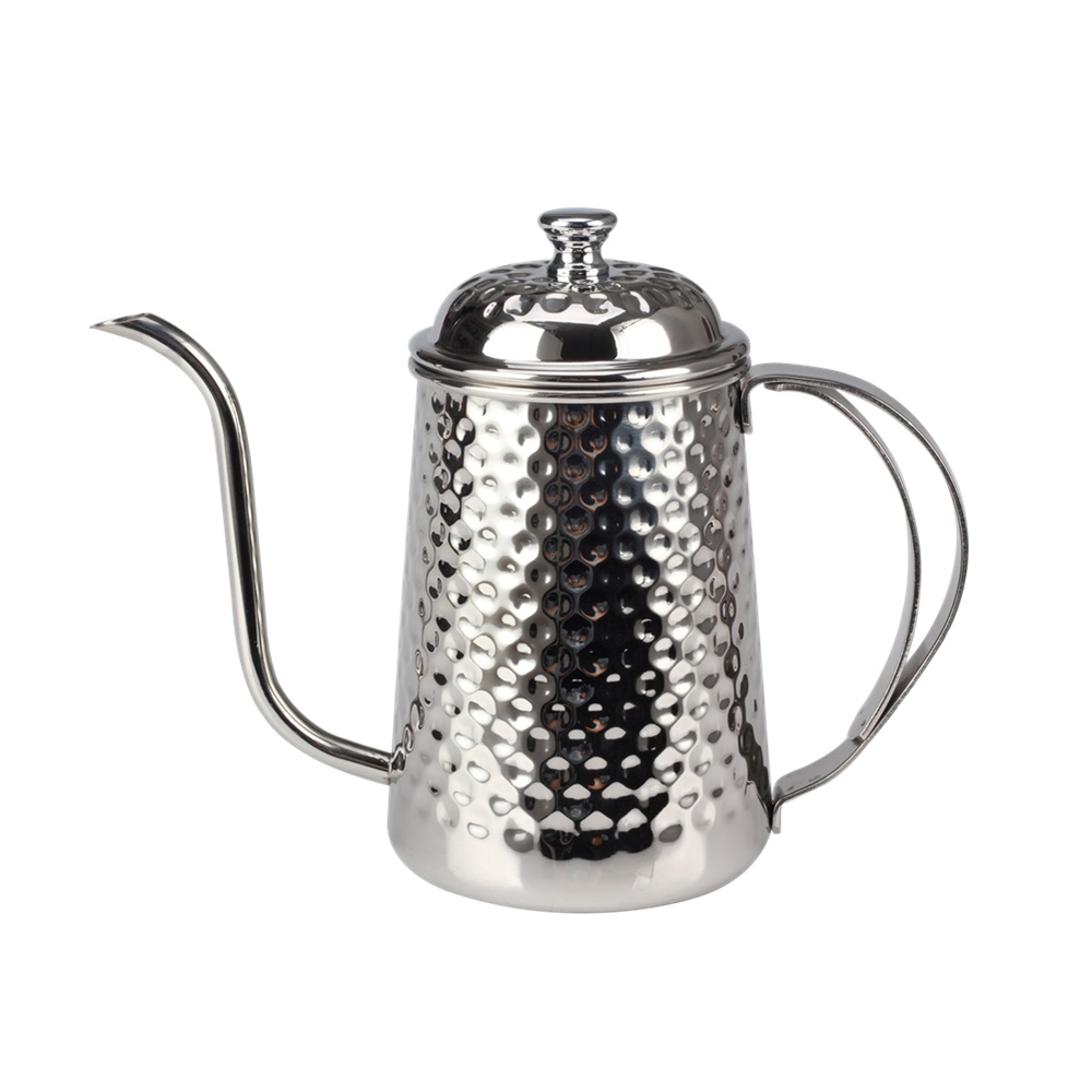 650ml Goose Necked Kettle With Hammer Finish — 4