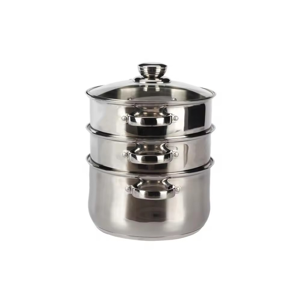 3 Tier Stainless Steel Steamer — 5