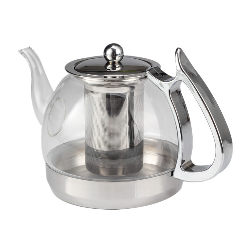 Clear Teapot Infuser With Loose Leaf Teapot Infuser — product information