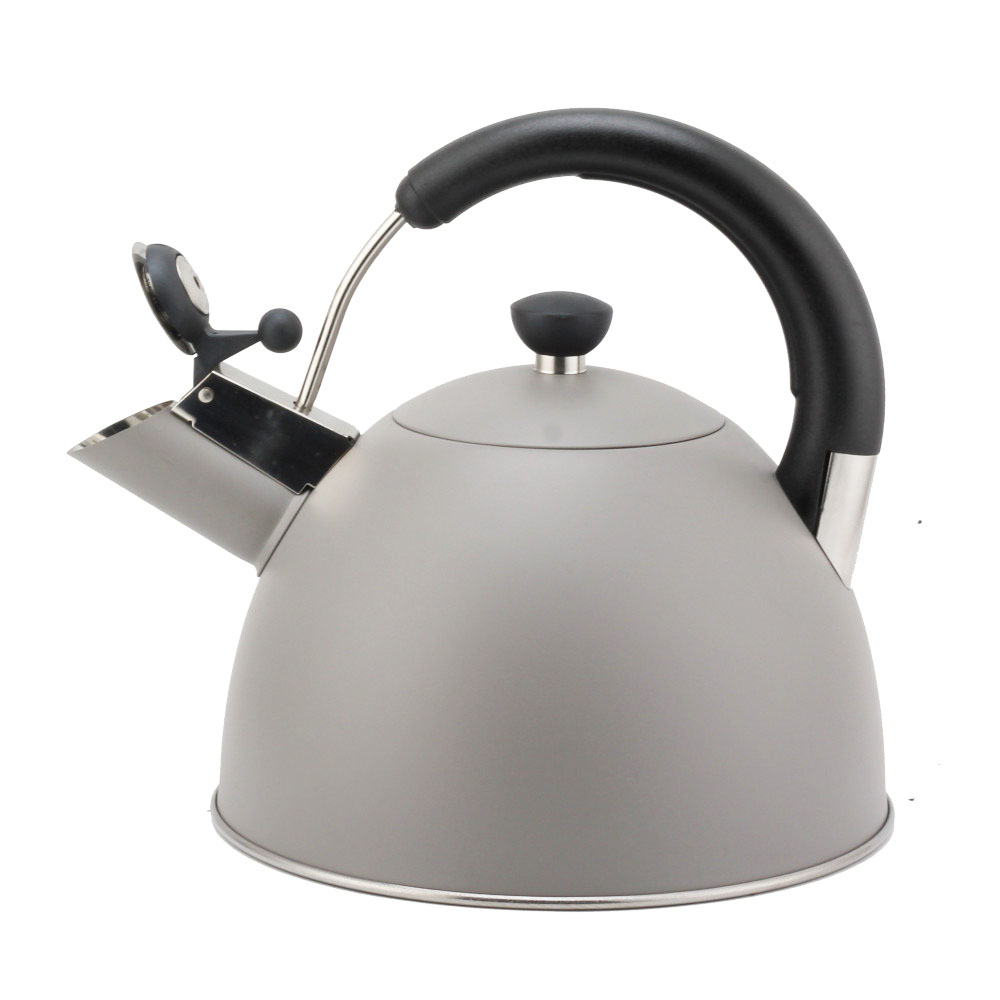 Modern S/S Whistling Kettle for Kitchen Light Gray — 2