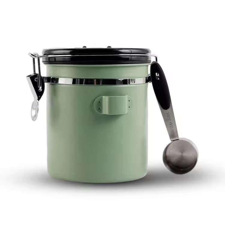 Stainless Steel Coffee Canister — 3
