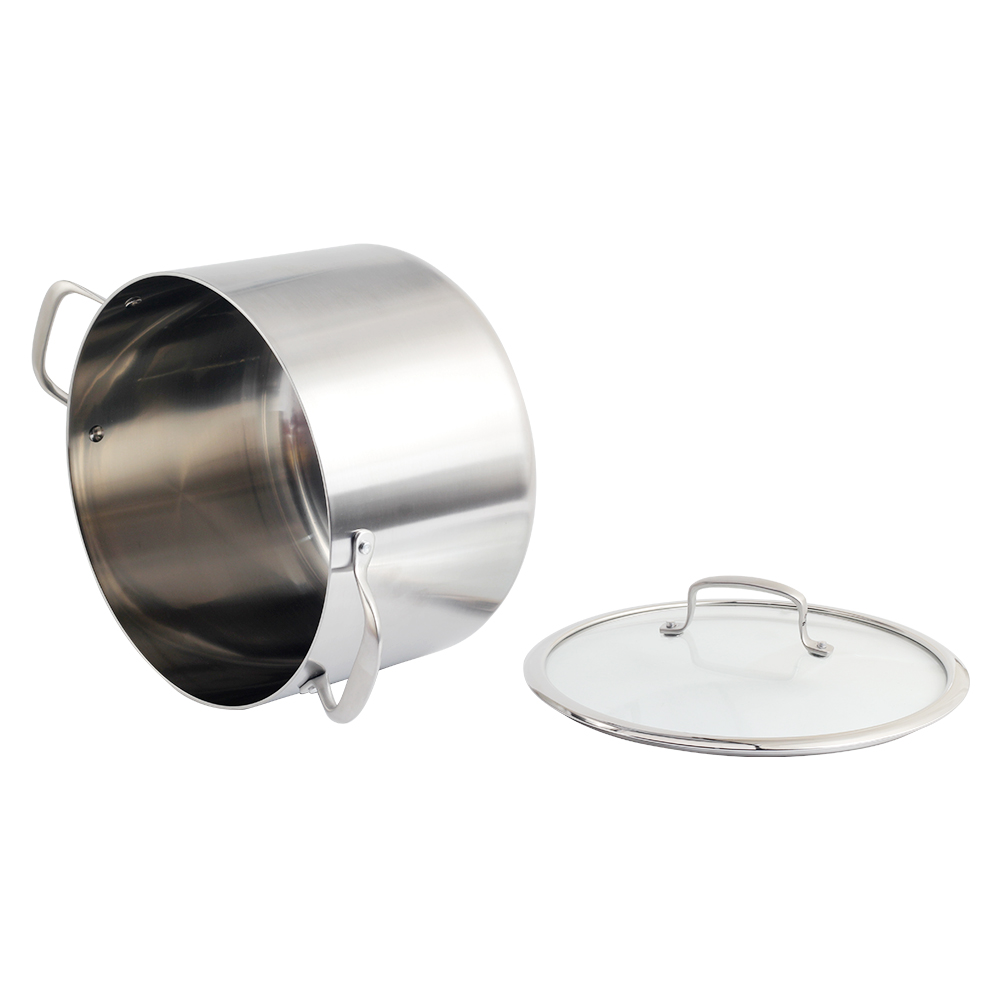 Tri-Ply Stainless Steel Stock Pot — 2