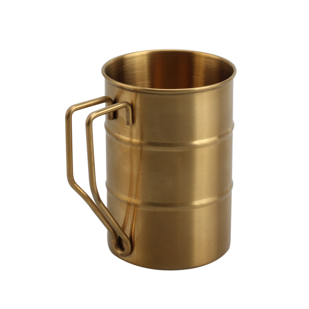 Large Capacity Foldable Metal Drinking Cups — product information