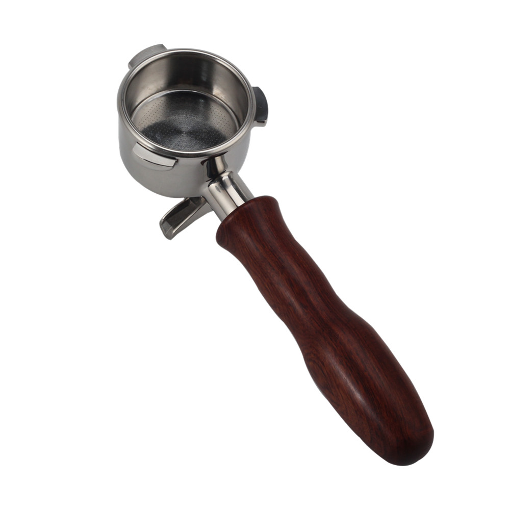 Portafilter 58mm Double Spout With Wooden Handle — 5