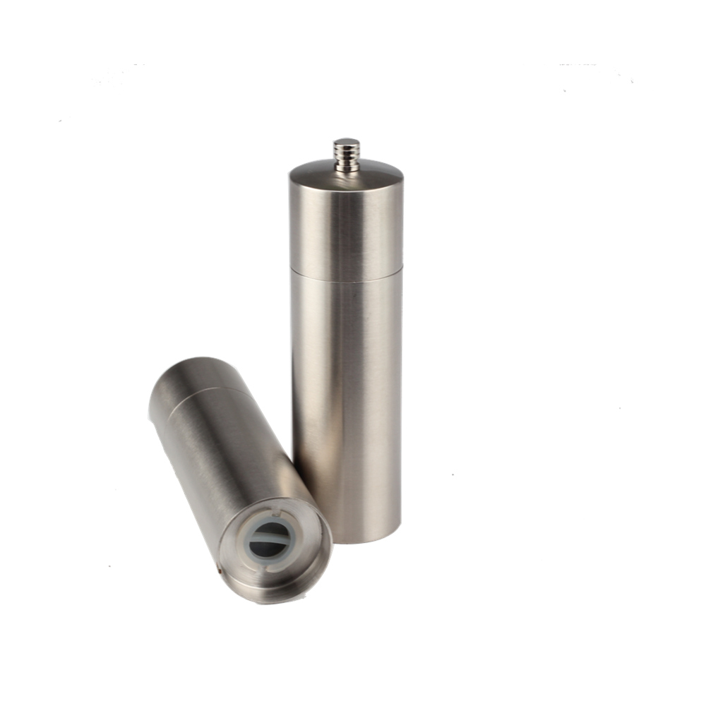 2pcs Stainless Steel Manual Salt And Pepper Mill — 2