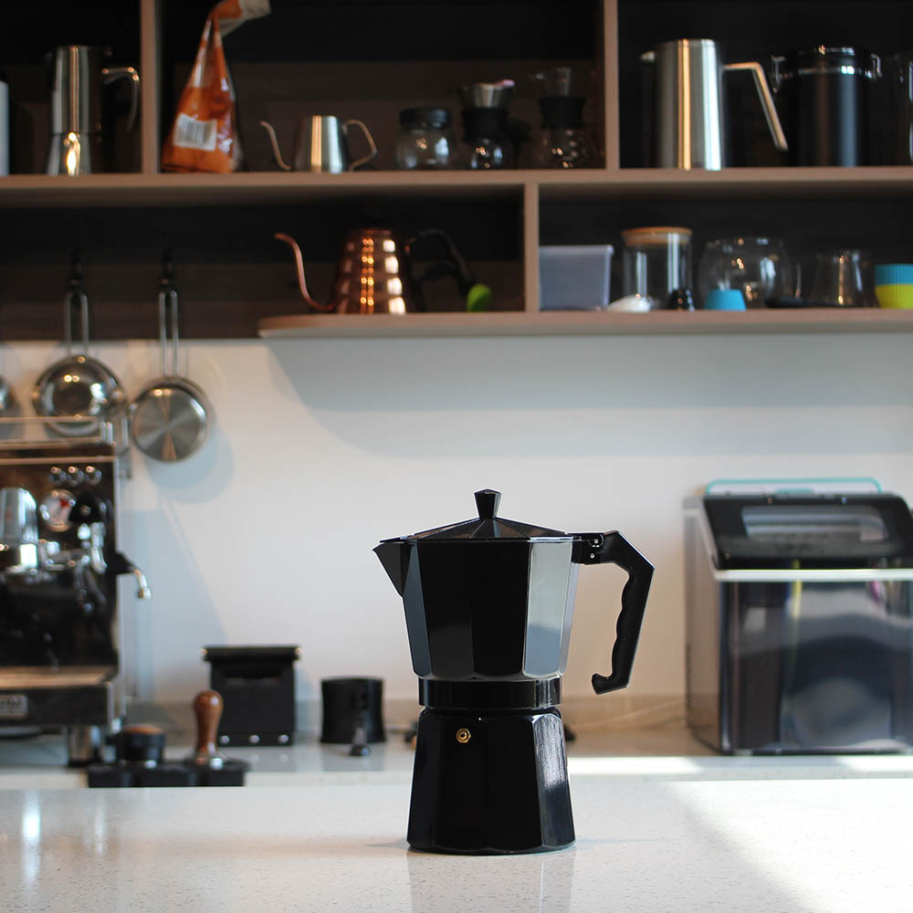 Classic Aluminum Coffee Percolator — 6