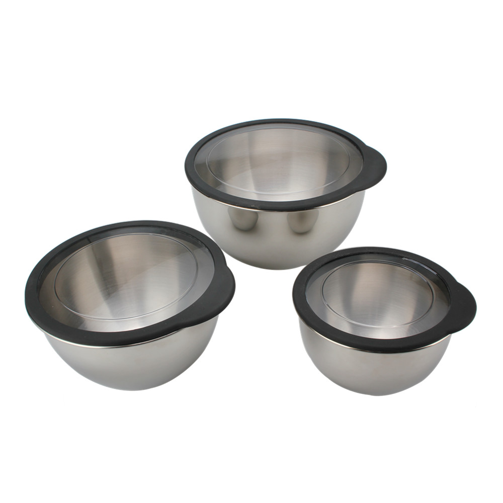 Nesting Mixing Bowl, Metal Kitchen Bowl Easy To Clean — product information