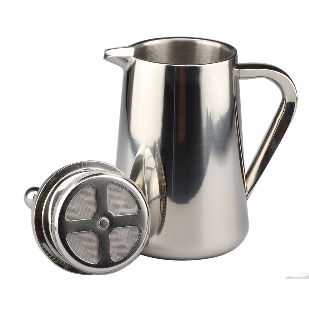 Double Wall French Press Coffee And Tea Maker 34oz — 3