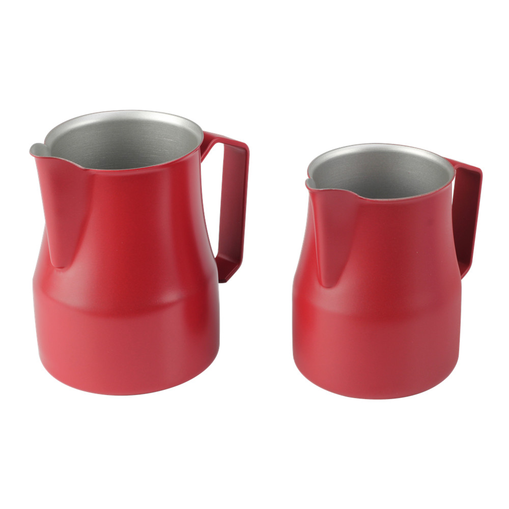 Various Colorful Options Stainless Steel Espresso Steaming Pitcher — 3