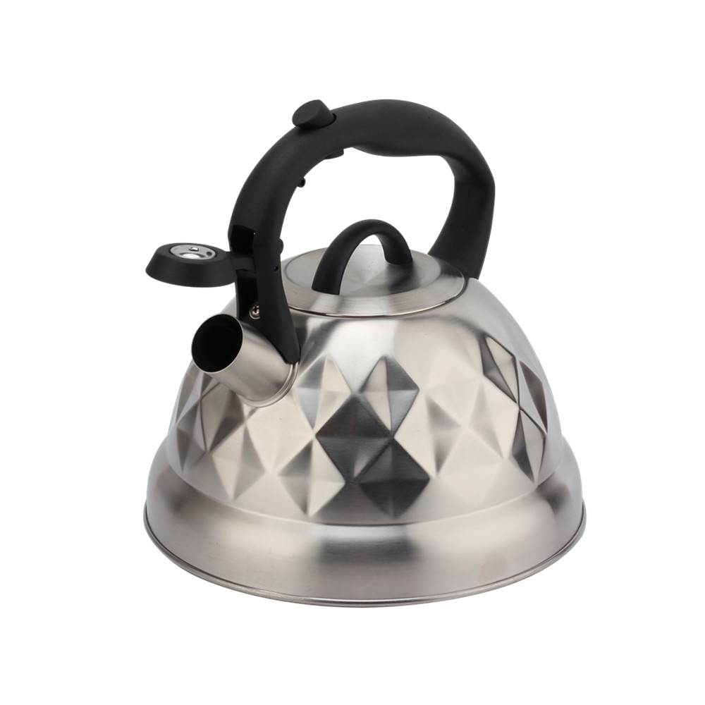 Rhombic Whistling Kettle-Stainless Steel Kettle Induction — 4