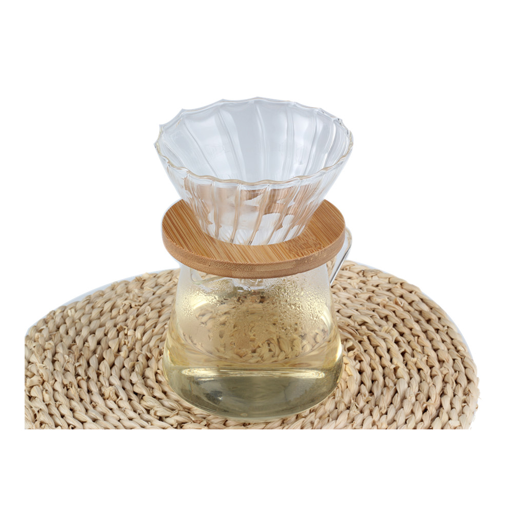 Glass Coffee Dripper, Hand Coffee Brewer for Home — 6