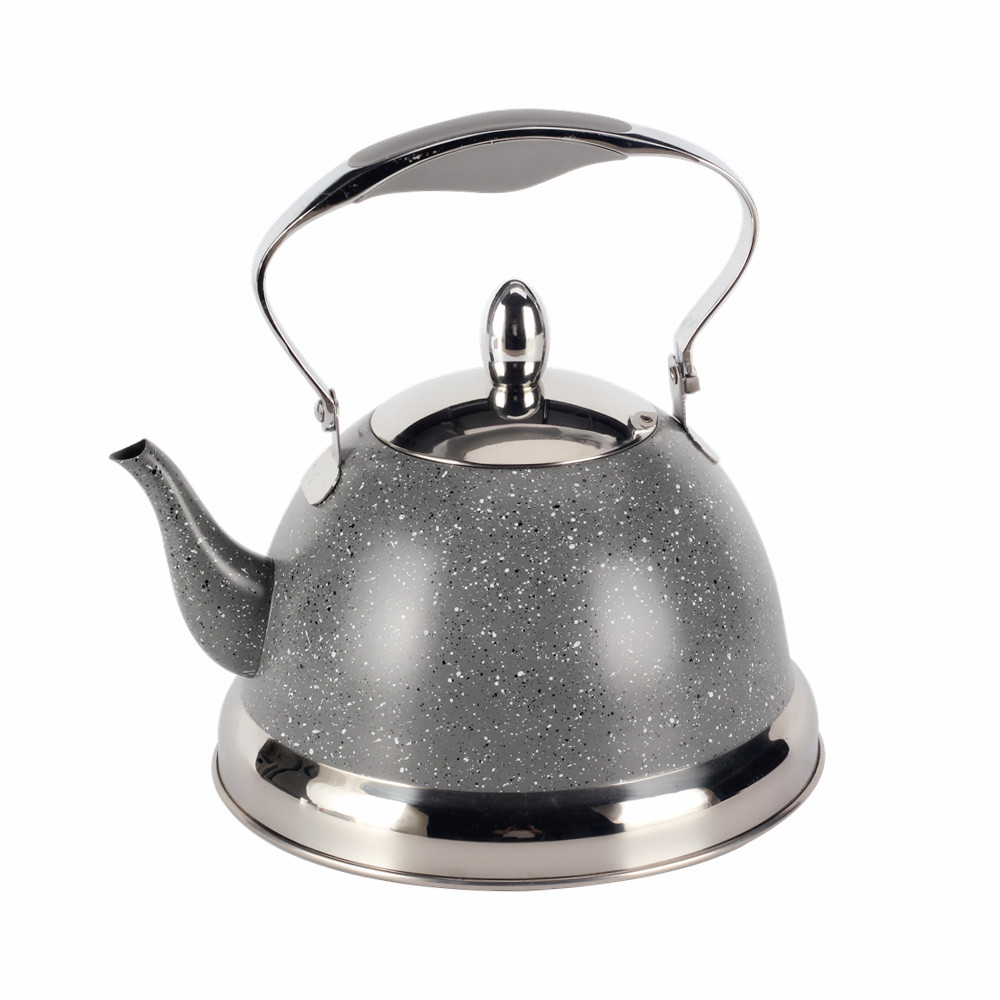 Whistling Kettle With Handle & Whistling Sound Gray — product information