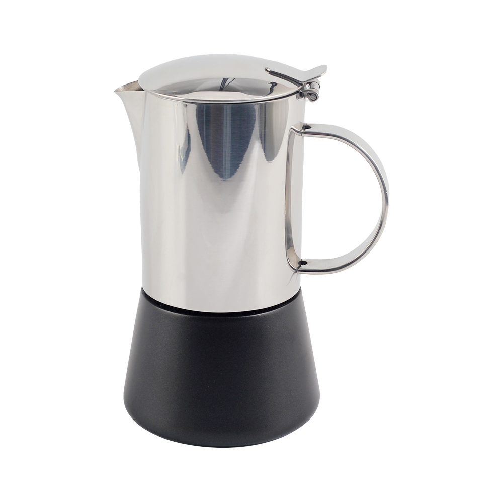 Stovetop Espresso Maker Stainless Steel Italian Coffee Machine Maker — 2