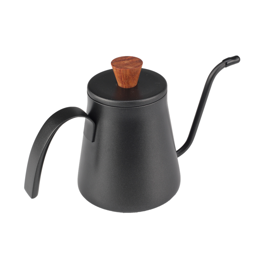 400cc Stainless Steel Kettle With Wood Knob — product information