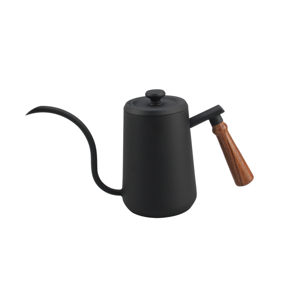 Gooseneck Pour Over Coffee Kettle With Lid — 2