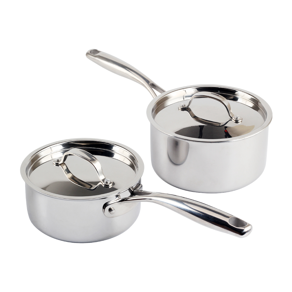 Stainless Steel Sauce Pan With Lid — 4