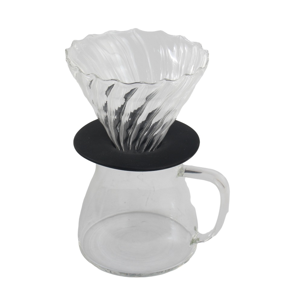 Borosilicate Glass Coffee Dripper And Filter — 2