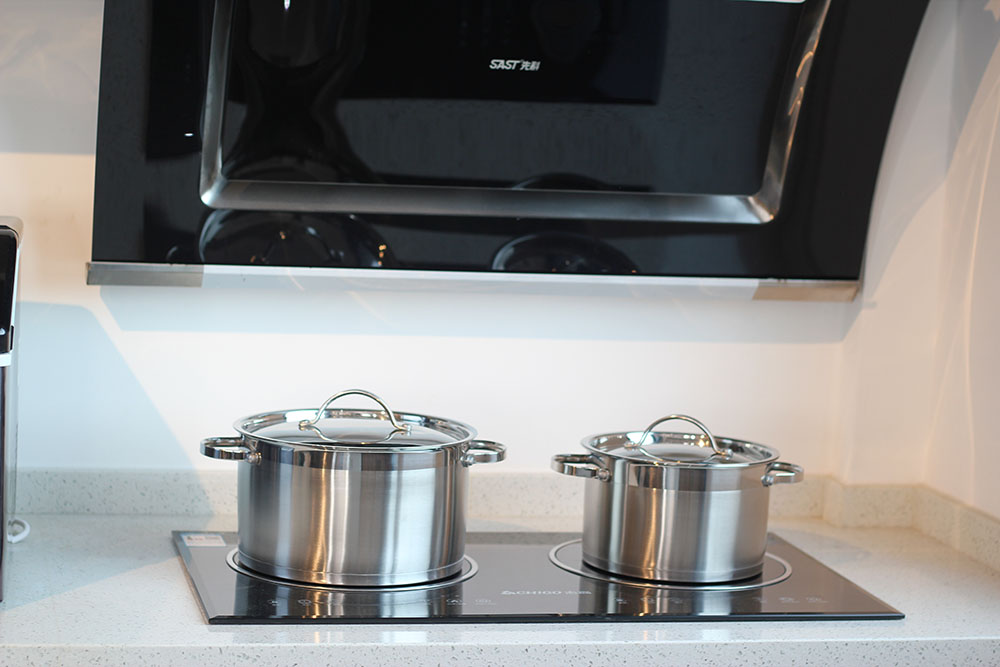 8pcs Stainless Stock Pot With Stainless Steel Lid — product information