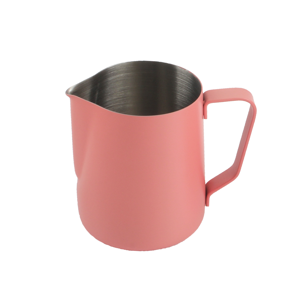 304 Stainless Steel Steaming Jug, Coffee Machine Accessories Milk Jug Milk Frother Cup — 4