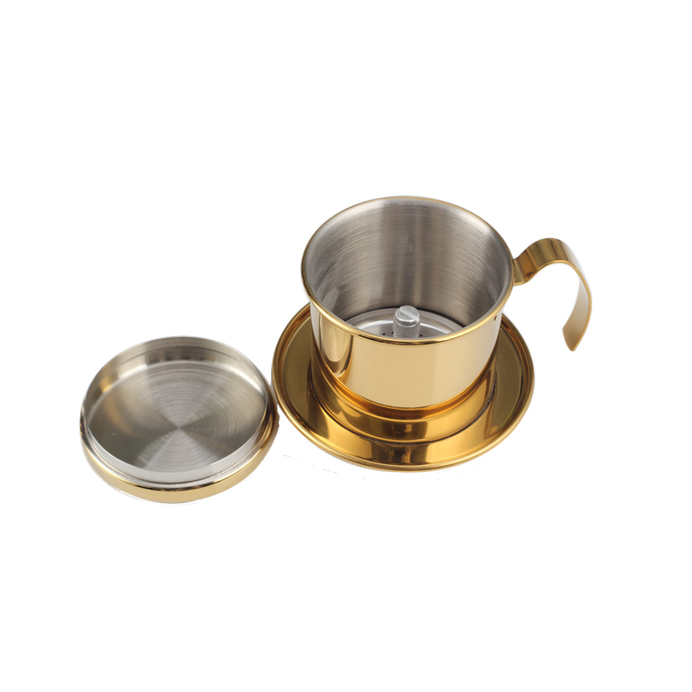 Stainless Steel Vietnamese Drip Coffee Filter — product information