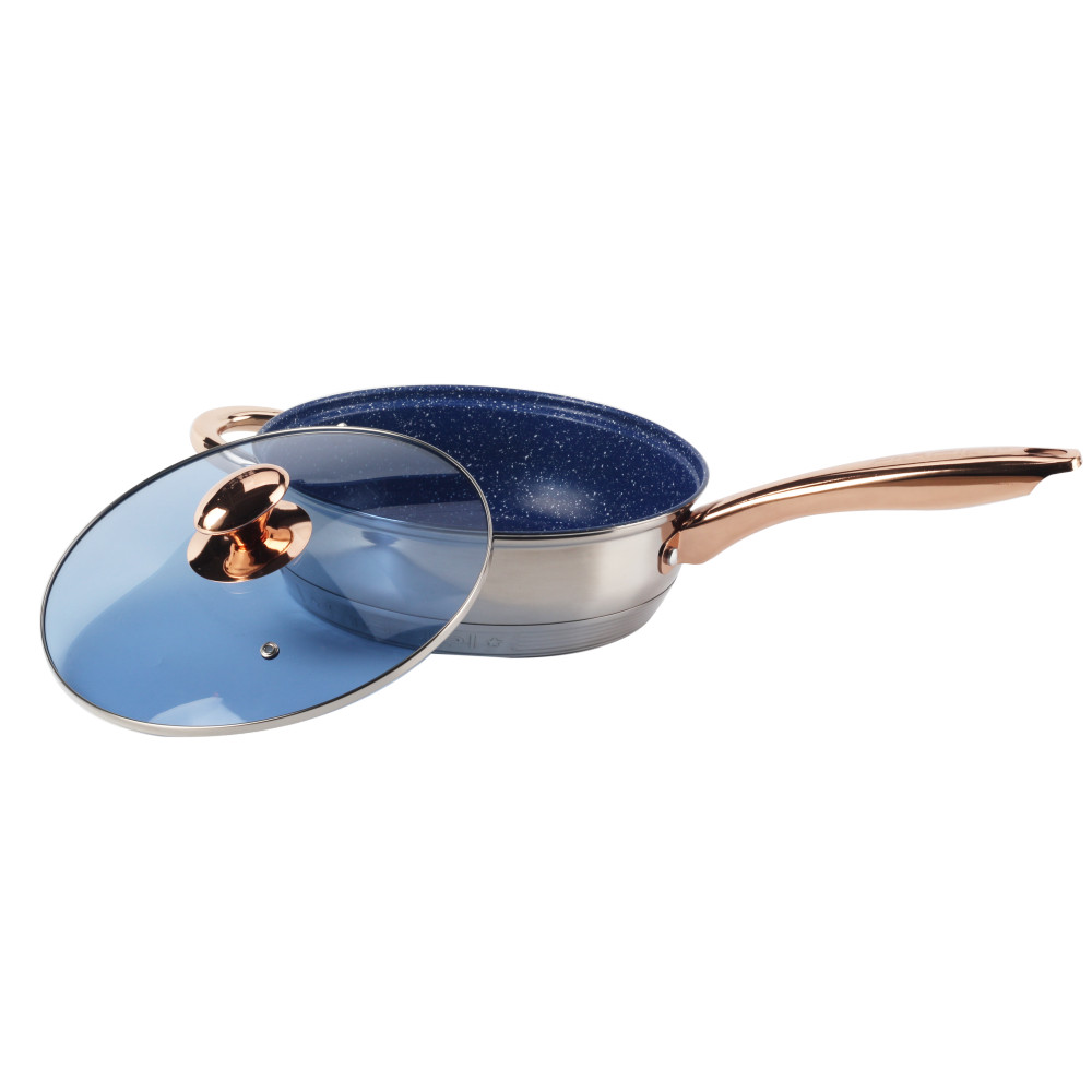 Non-Stick Cookware Set With Golden Handle — product information