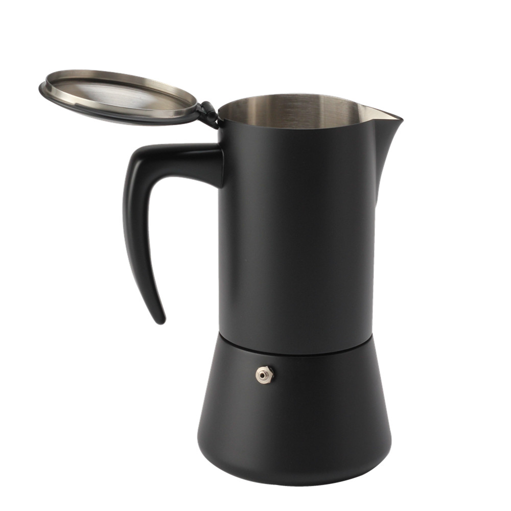 Stovetop Espresso Maker, Stainless Steel Italian Style Coffee Maker — product information