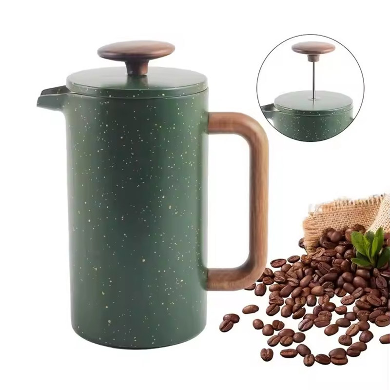 Stainless Steel French Press — 6